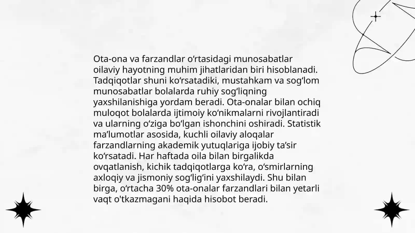 Oilada tarbiya asoslari 4