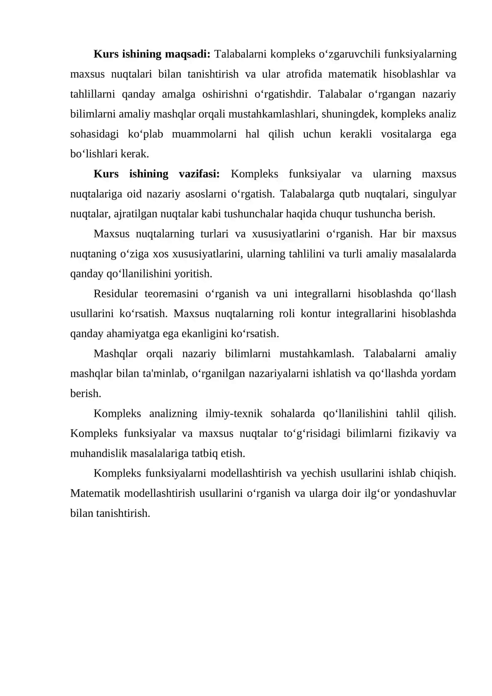 Kompleks funksiyalar differensiallash nazariyasi 4