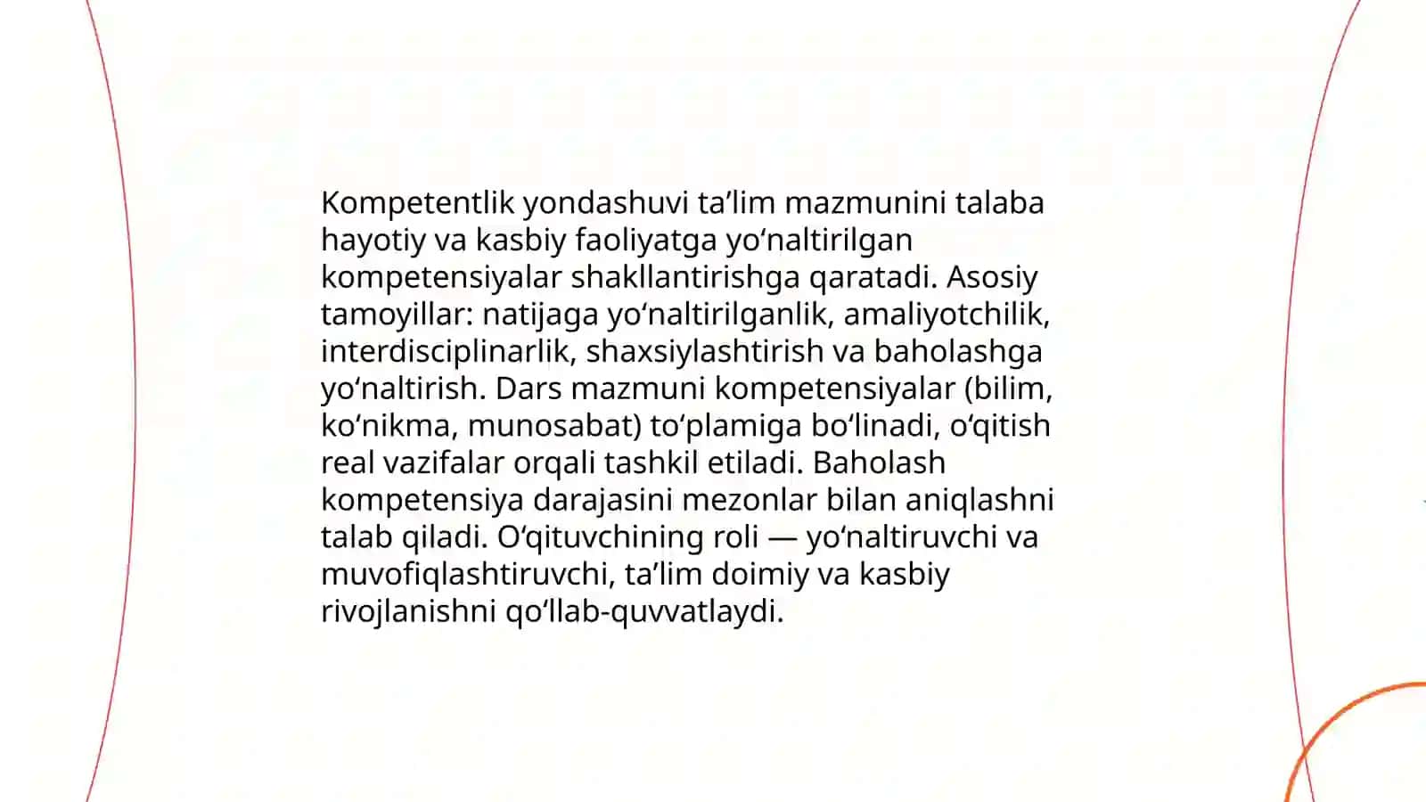 Taʼlim mazmuni.Oʻqitish metodlari va vositalari 4
