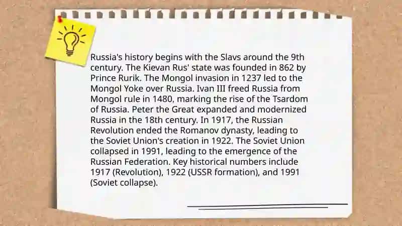 Russia haqida inglizcha 4