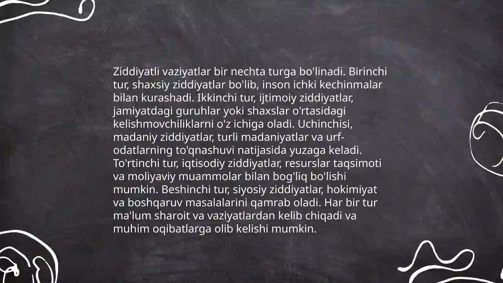 Pedagogik nizolar va ziddiyatlarni bartaraf etish 4