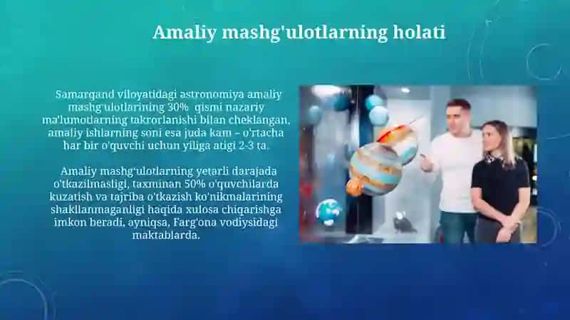 Astronomiya o‘qitishning asosiy masalalari 4