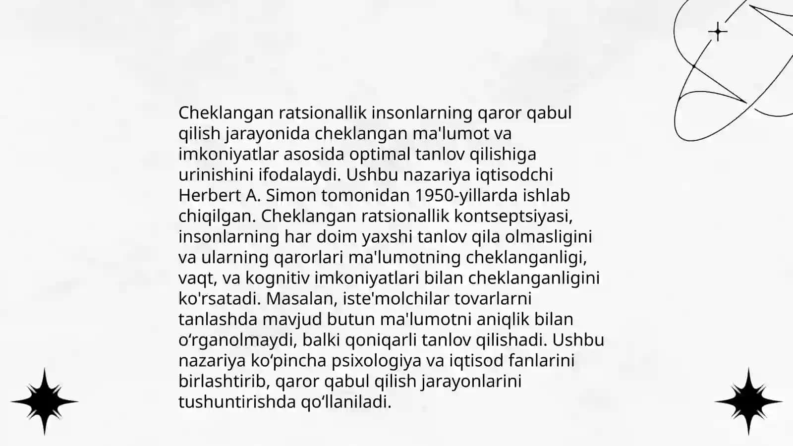 Xulq-atvor vaneyroiqtisodiyot 4