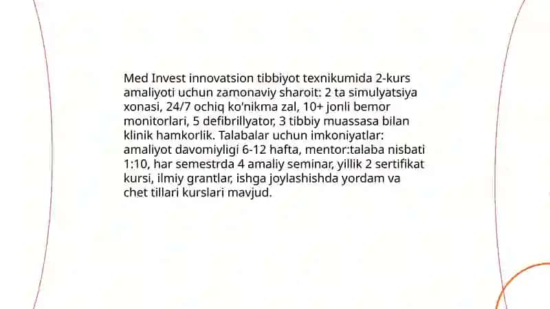 Med invest inavatsion tibbiyot texnikumi 4