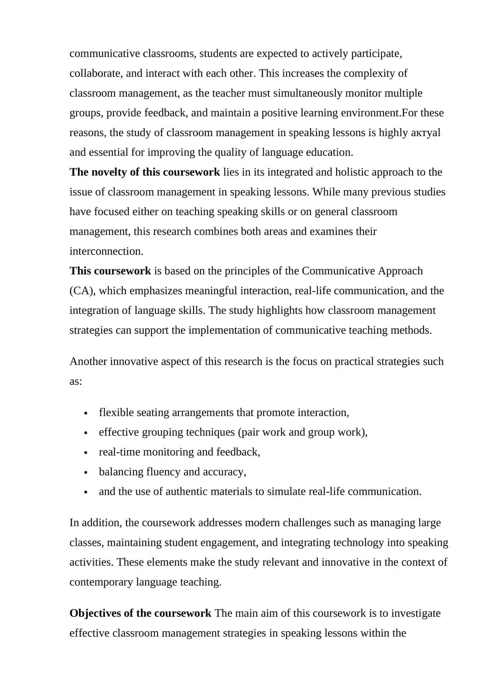 Theoretical Foundations of Classroom Management in Speaking Lessons 4