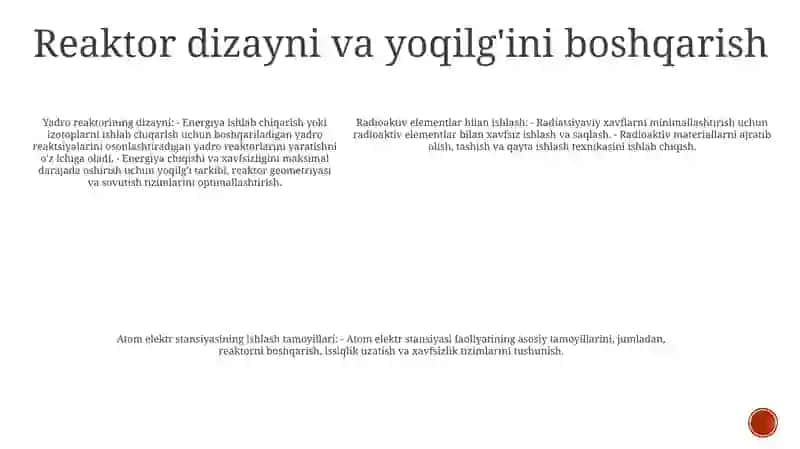 Radioaktiv Elementlar Olinishi Va Aes Larni Ishlash Prinsipi 4