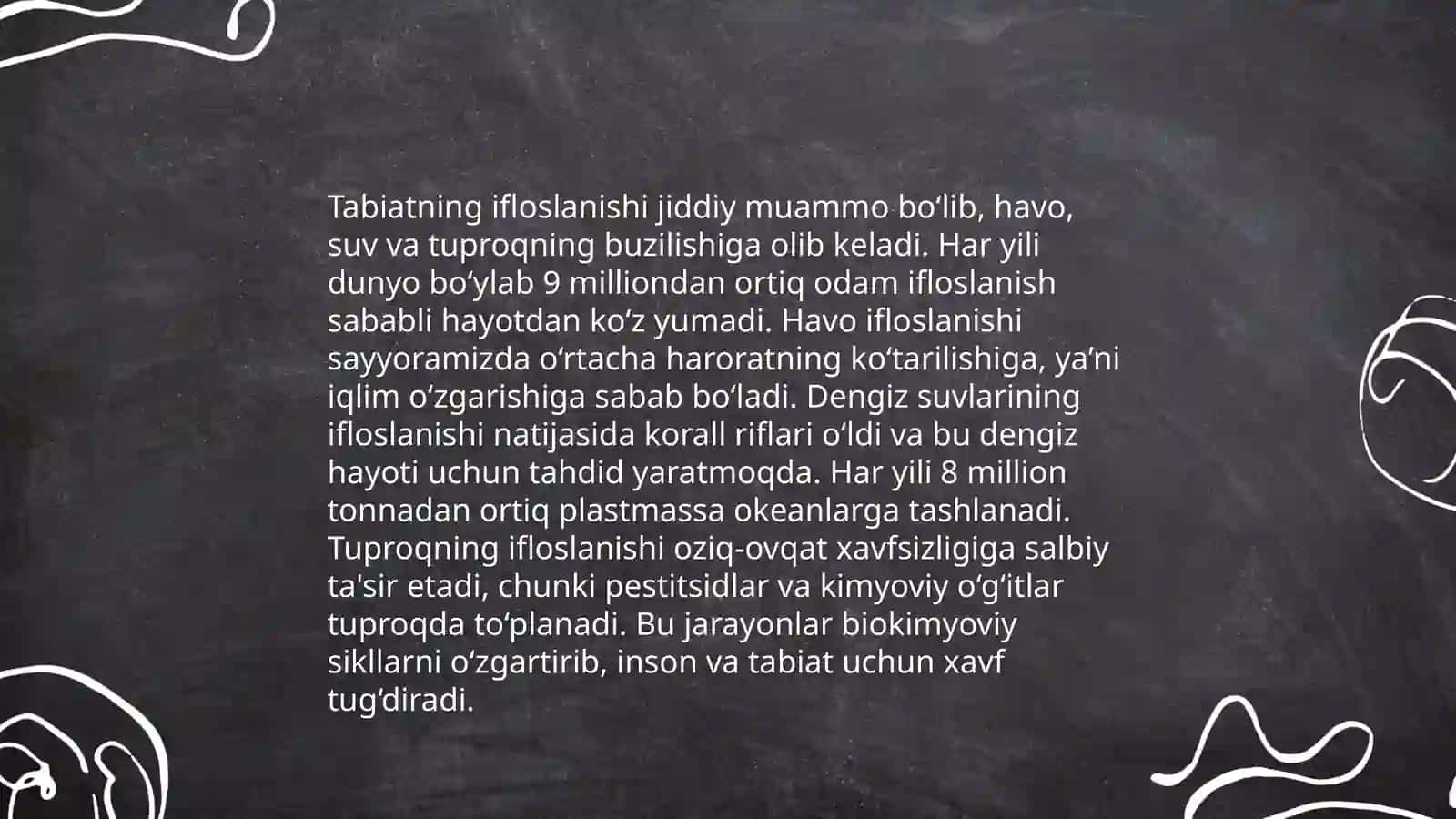 Inson va tabiat o'rtasidagi o'zaro munosabatlar 4