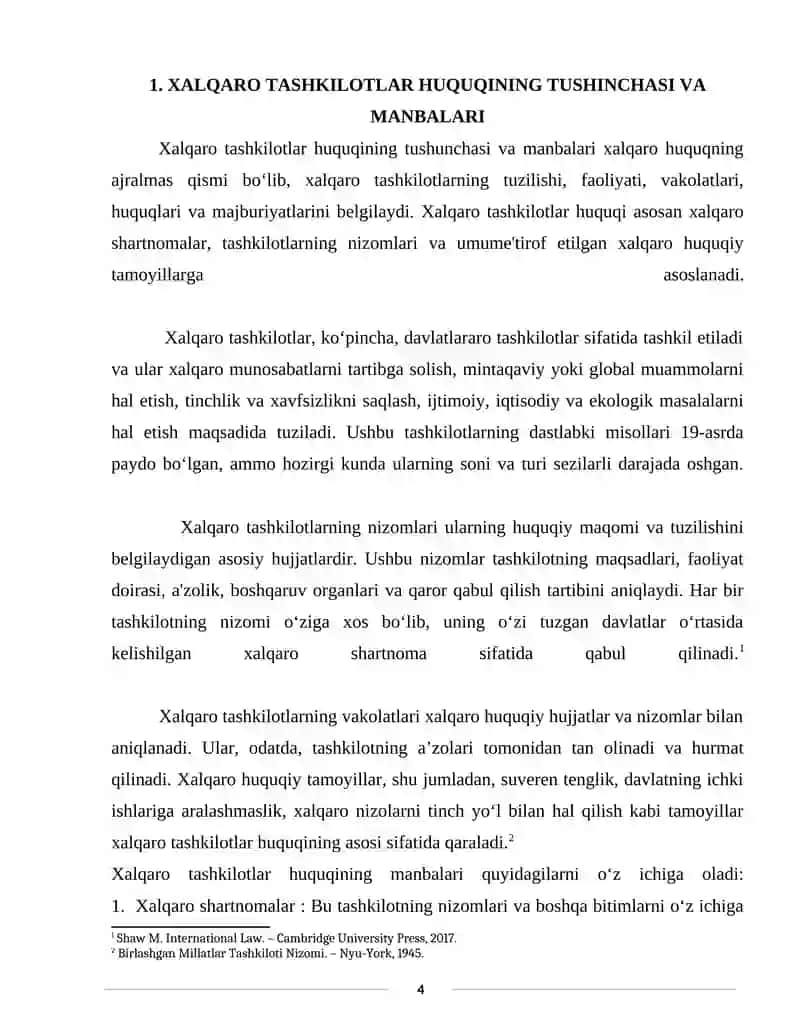 XALQARO TASHKILOTLAR HUQUQI 4