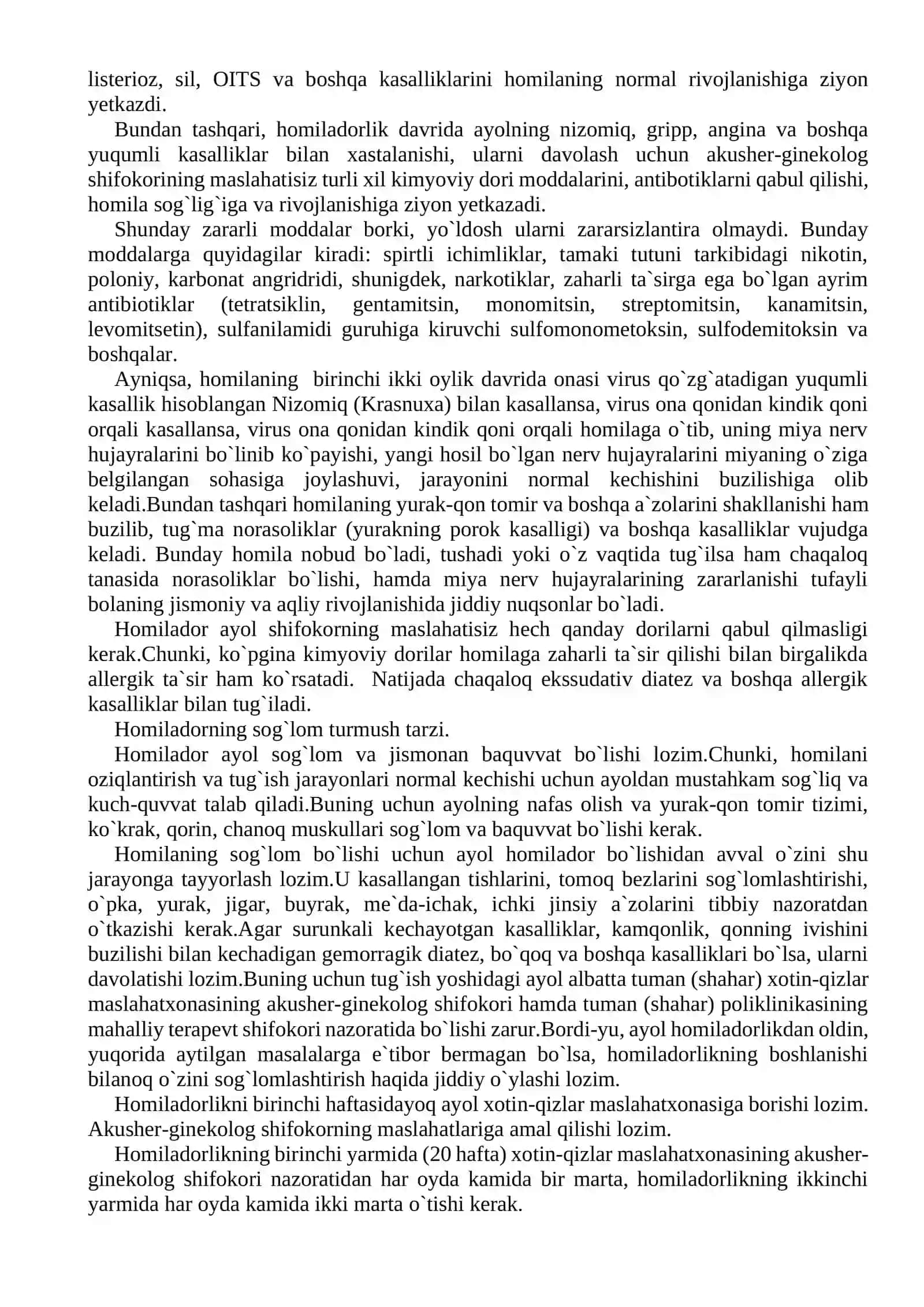 Odam organizmining rivojlanish qonuniyatlari 4