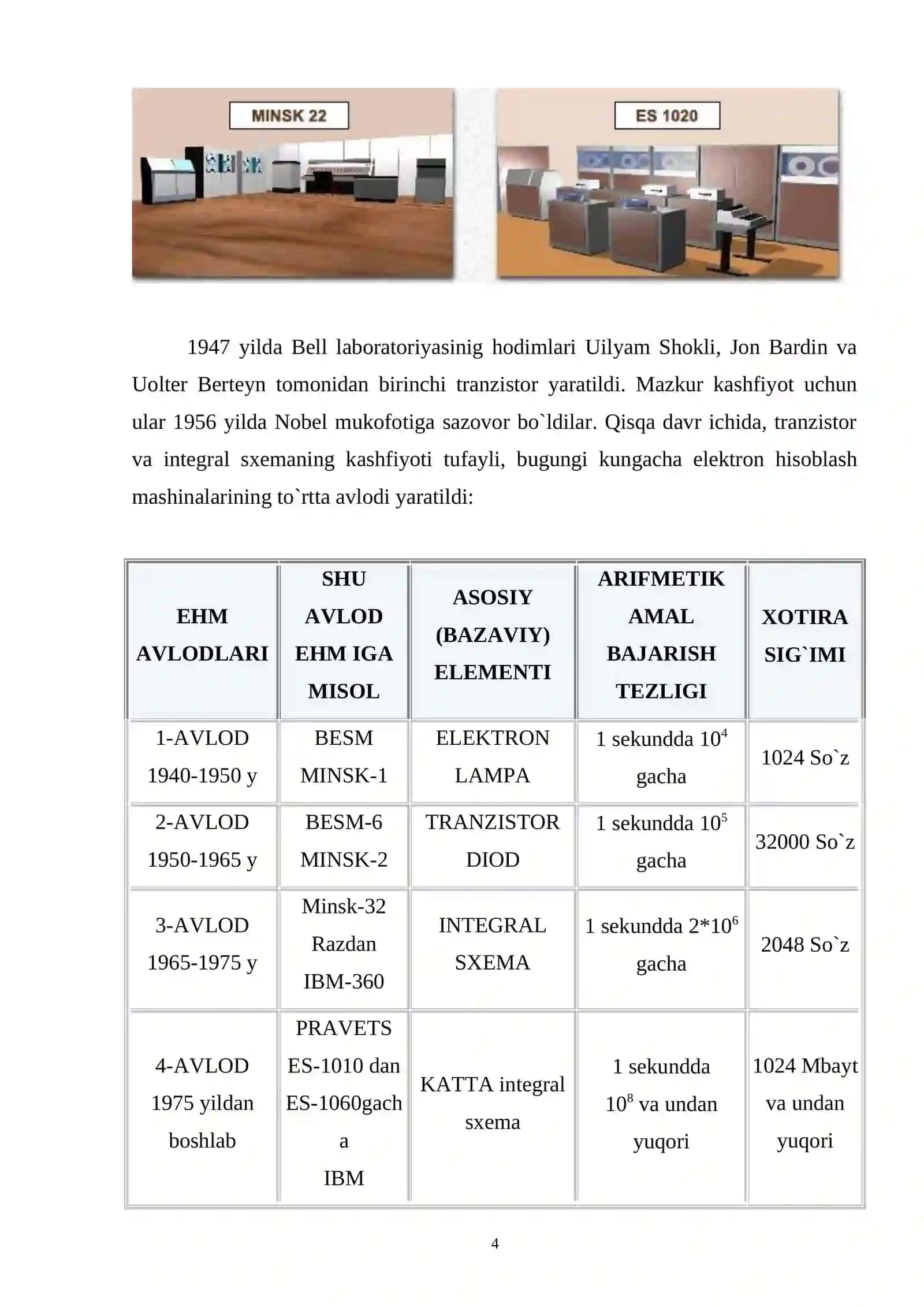 SHEHMlarining tarixi, ishlash funksiyalari va vazifalari 4