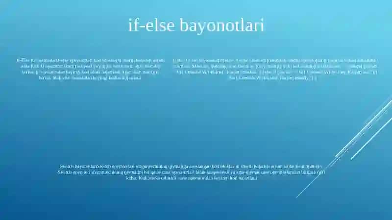 C# Dasturlash Tilida Tarmoqlanuvchi Jarayonlarni Dasturlash 4