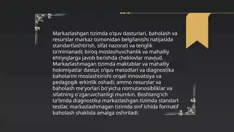 Taʼlimni tashkil etish turlari va shakllari 4