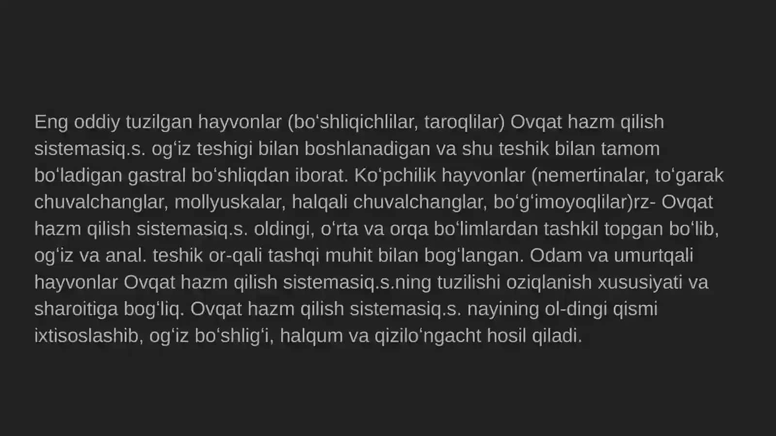 Ovqat hazm qilish tizimi 4