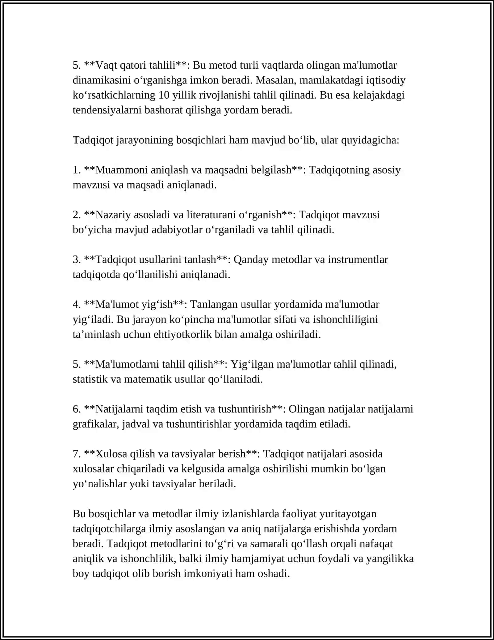 Tadqiqot metodlari asoslari 4