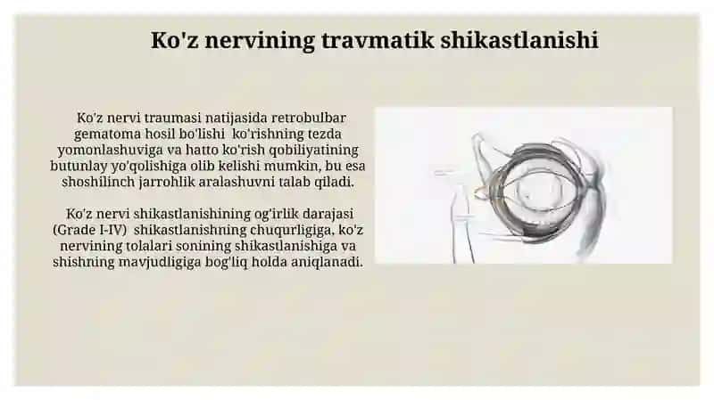Ko'ruv nervi patologik anatomiyasi 4