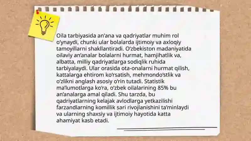 Oila tarbiyasi mazmuni va mohiyati 4