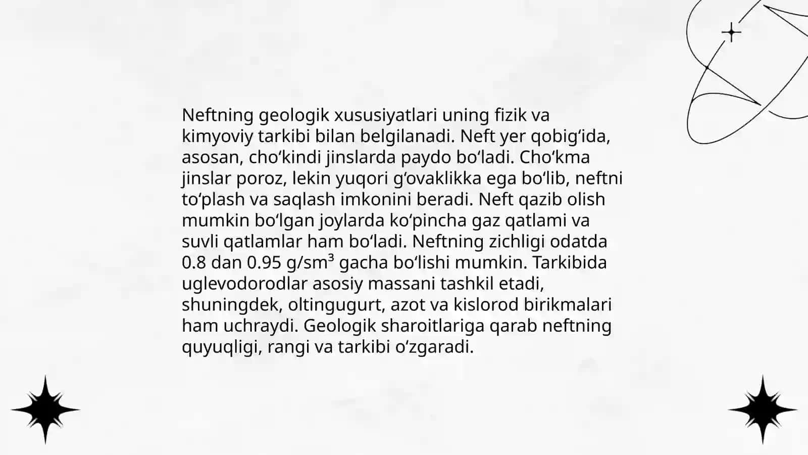Neft haqida umumiy malumotlar 4
