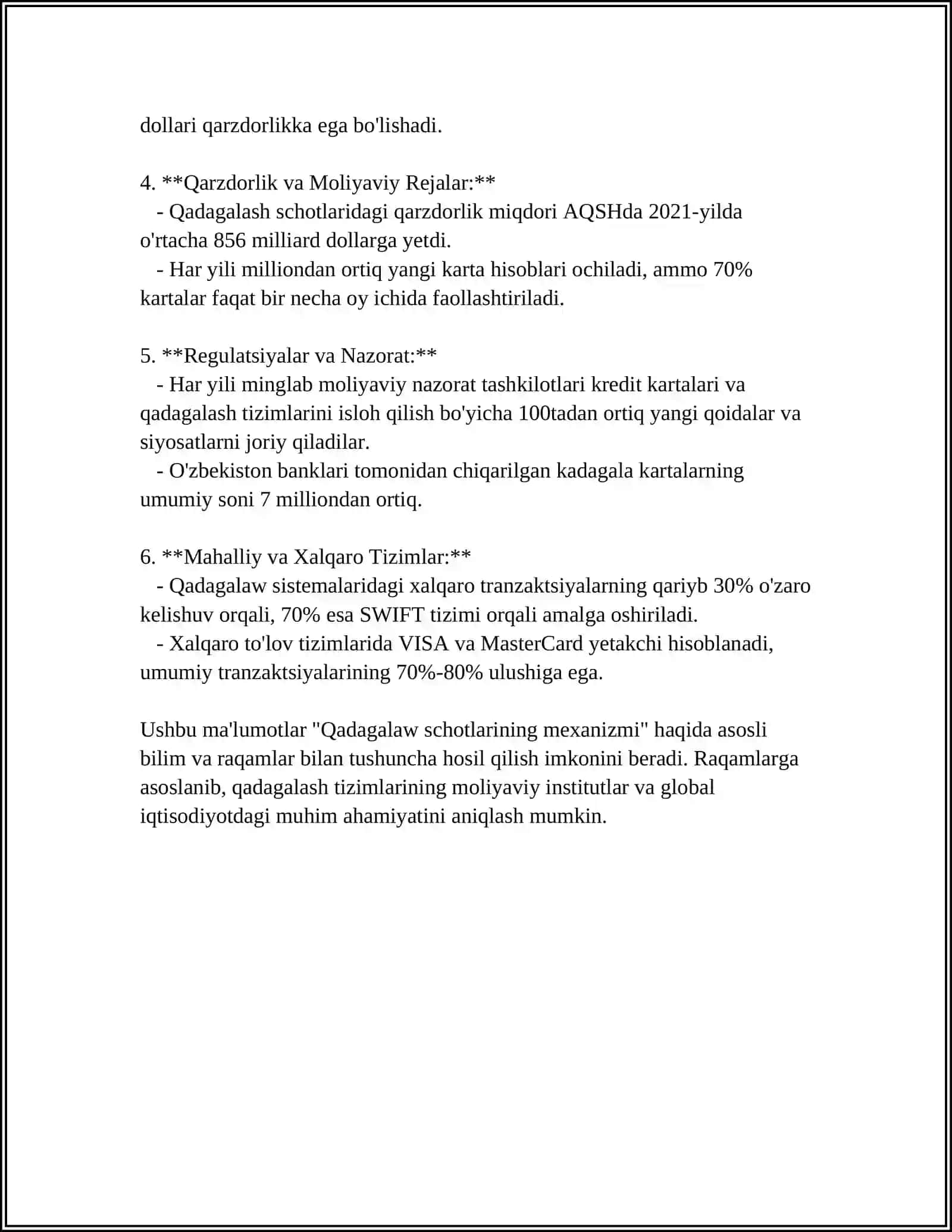 Qadagalaw Schotlarining Mexanizmi 4