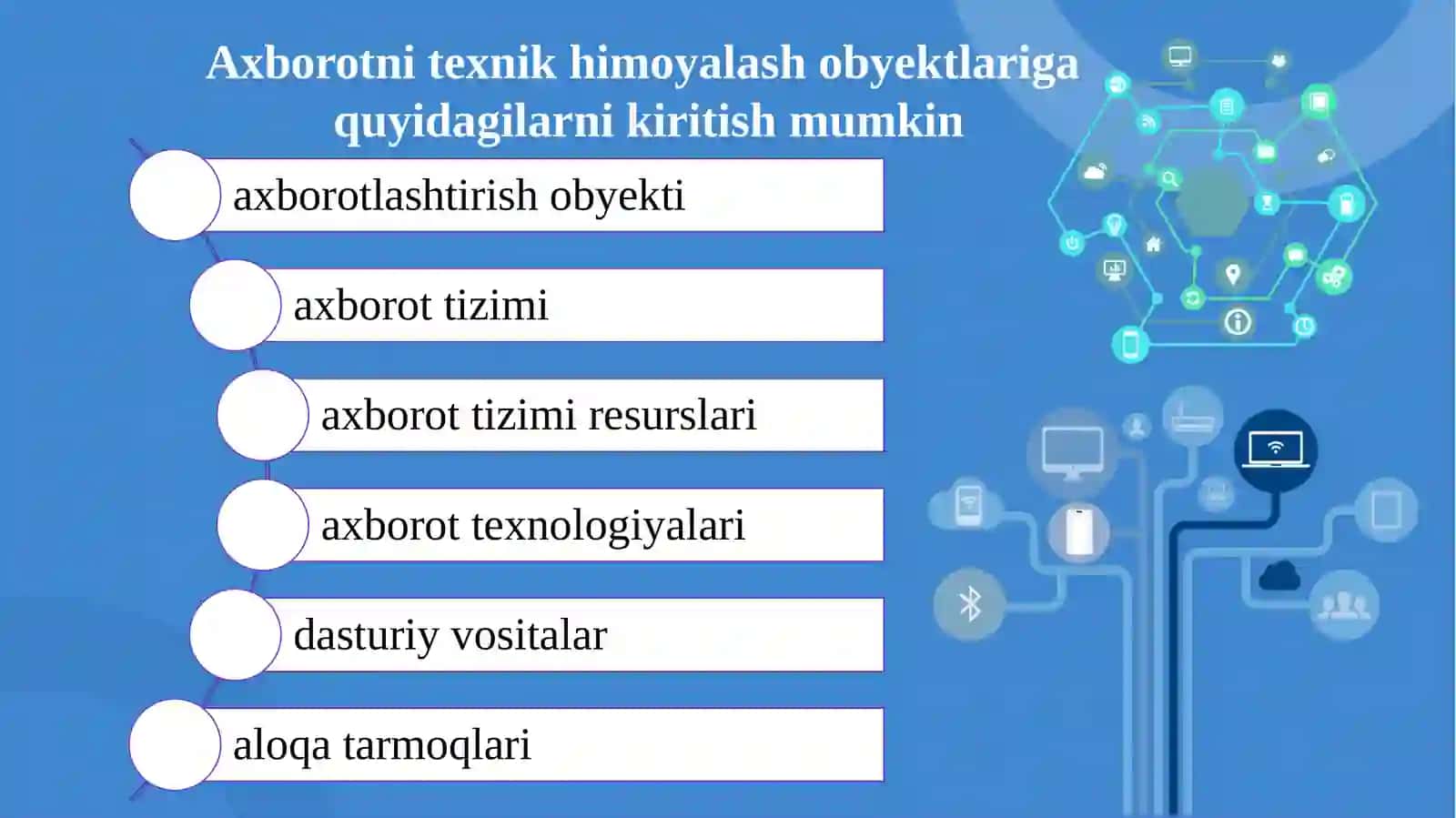Fizik sathda kompyuter tarmog’ini himoyalash 4