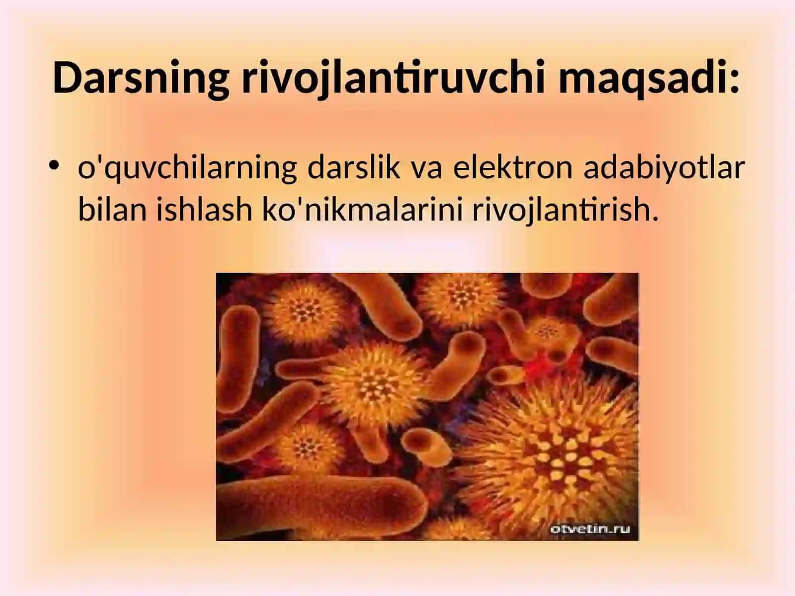 Hayotning hujayraviy shakllari 4