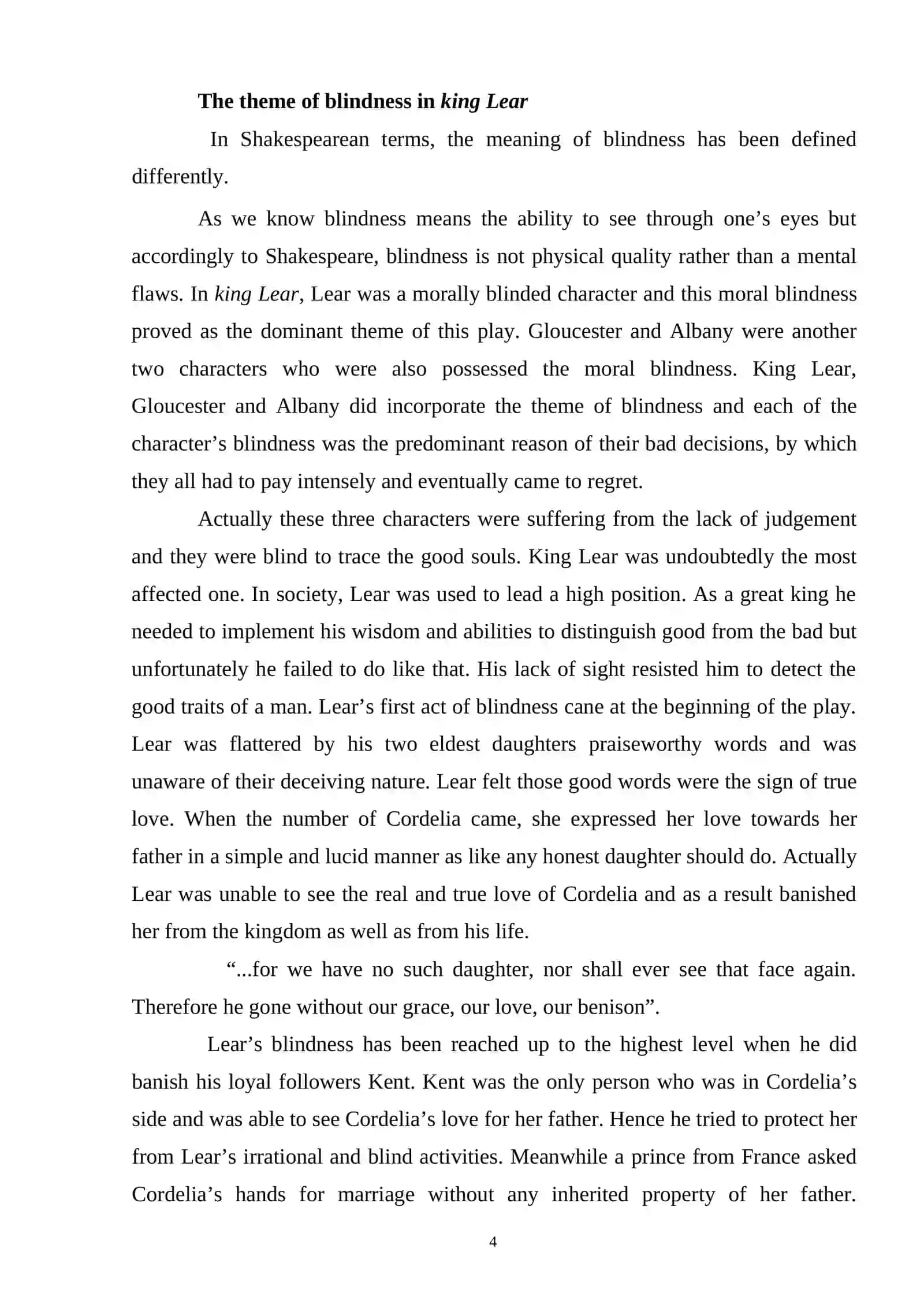SPACE AND TIME IN THE TRAGEDY "KING LEAR" 4