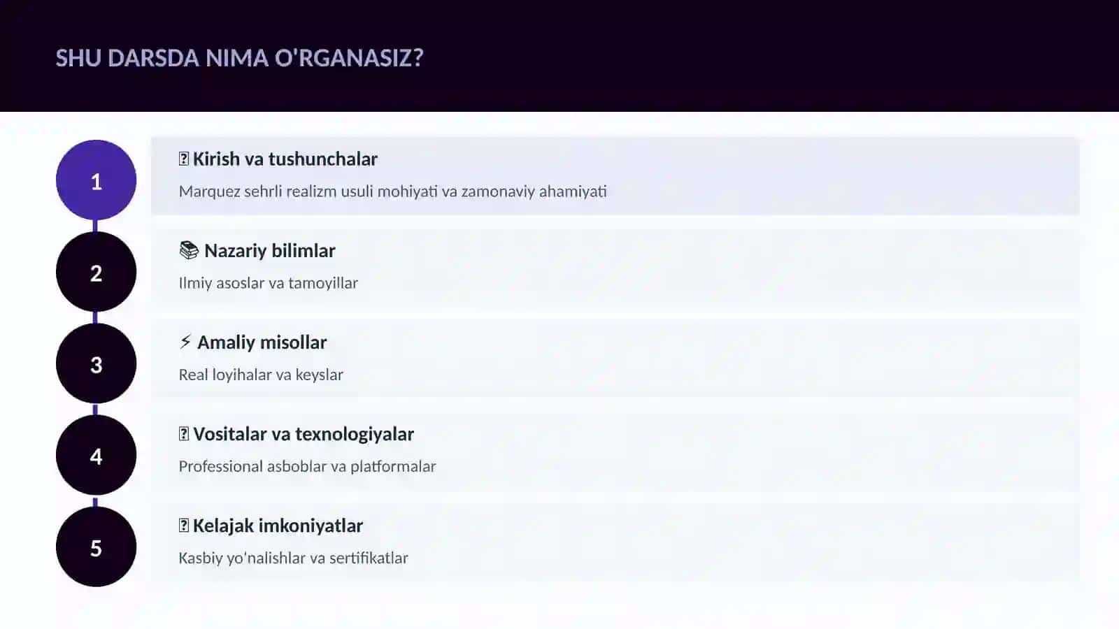Marquez sehrli realizm usuli 4
