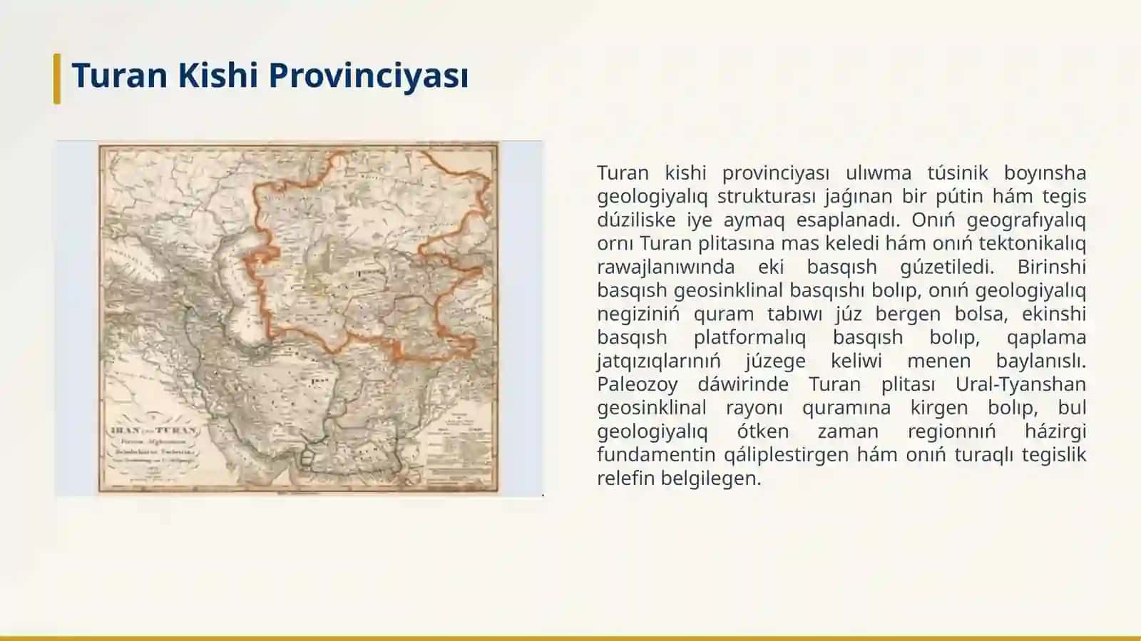 ORTA AZIYA JER BETINIŃ DÚZILISI 4