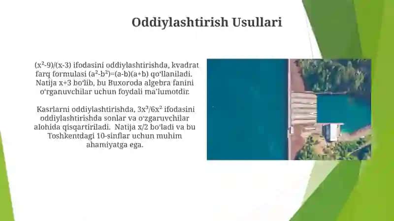 Algebraik kasrlarni koʻpaytirish va boʻlish 4
