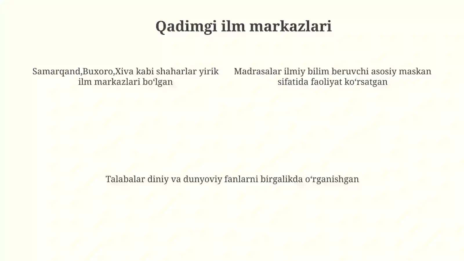 Turkistonda ilm-fan va madaniyat 4