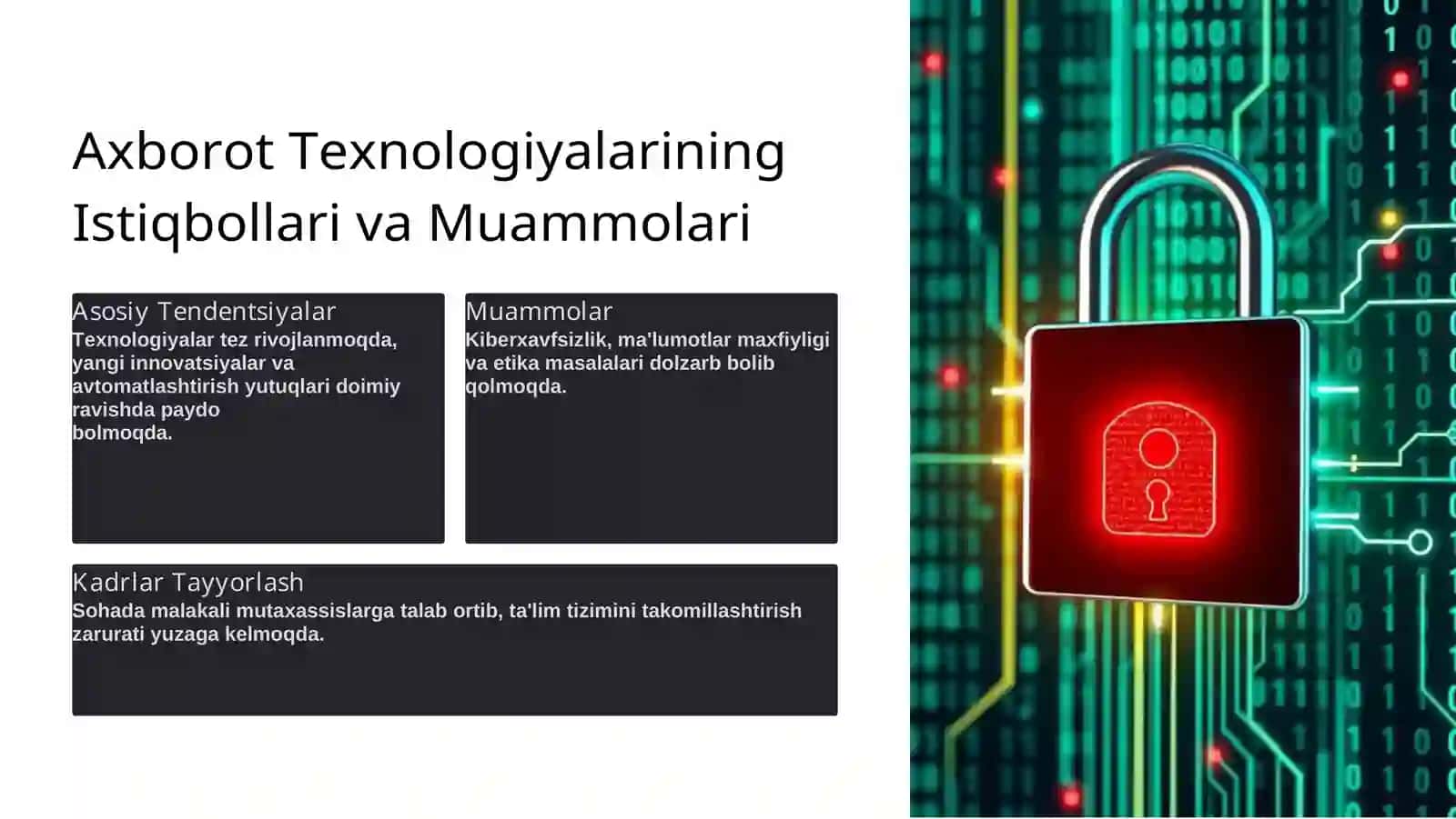Axborot Texnologiyalari va Modellashtirish 4