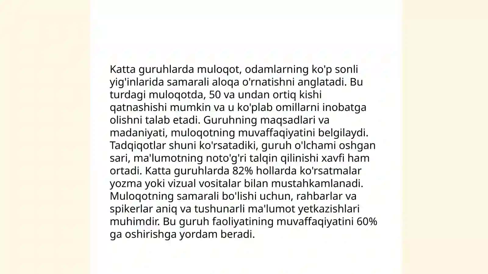 Katta guruhlar psixologiyasi 4