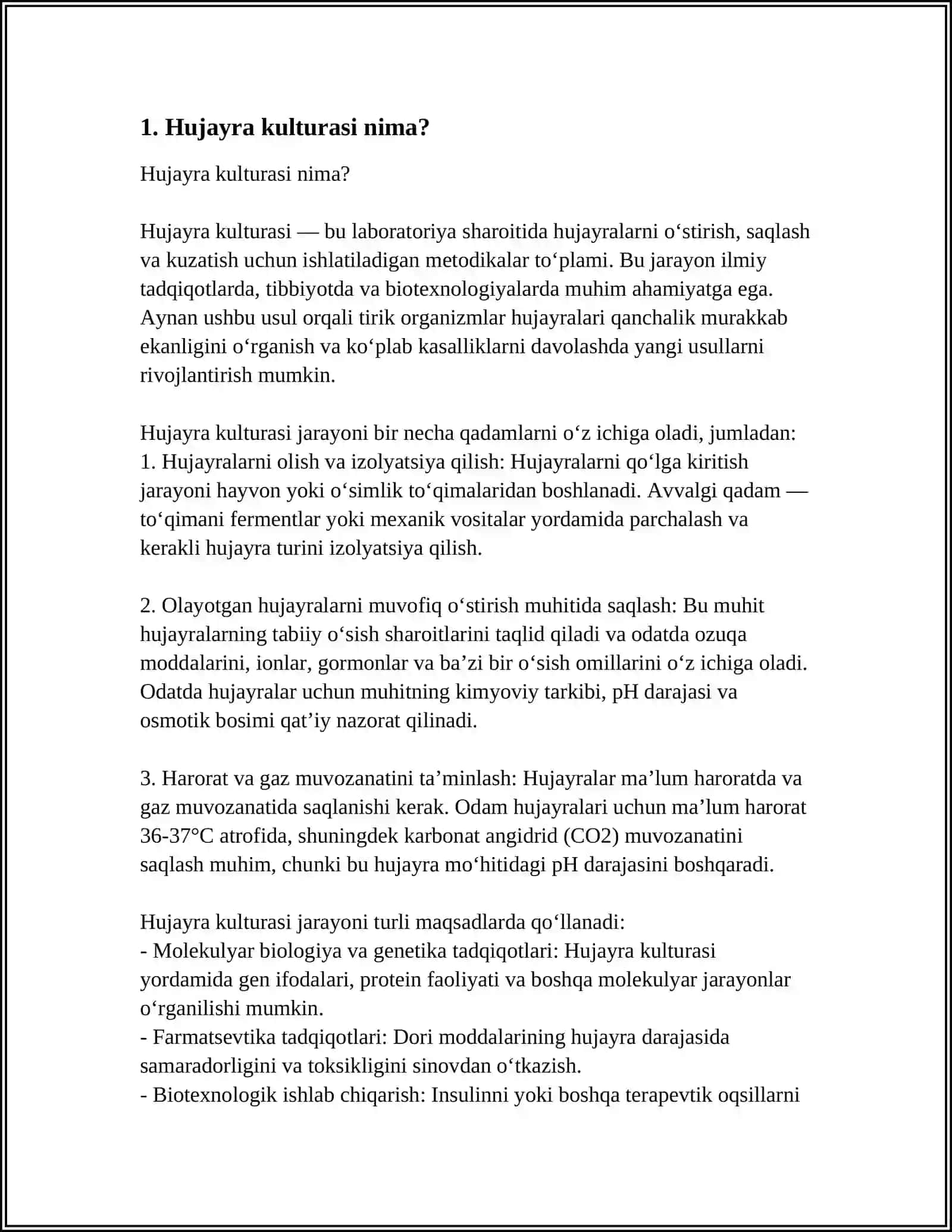 Hujayra kulturasi 4