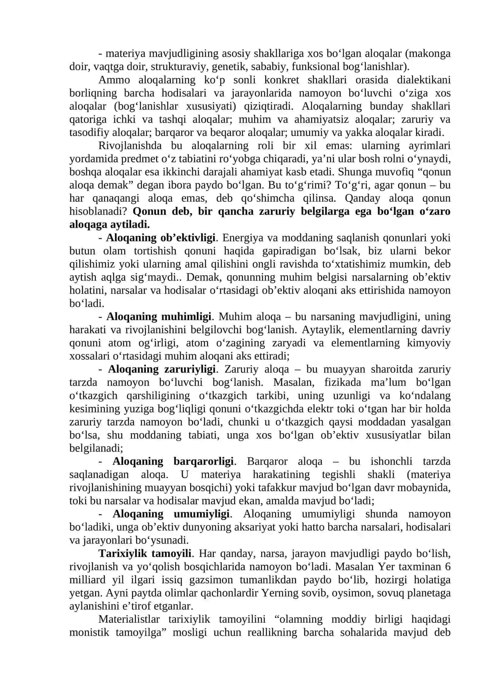 RİVOJLANİSH FALSAFASİ 4