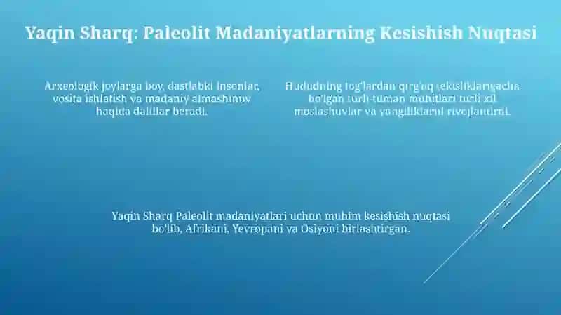 Oʻrta Sharq paleoliti 4