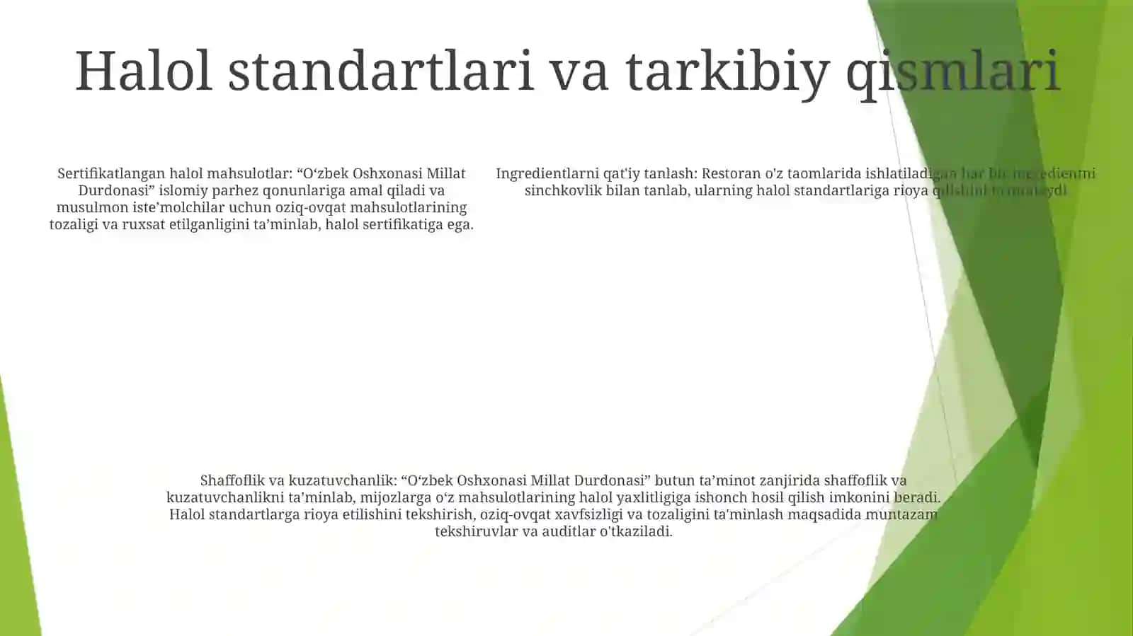 Ózbek Oshxonasi MillatDurdonasi 4