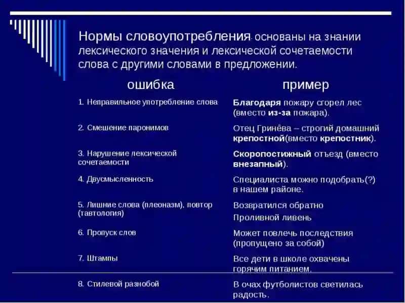 Лексические нормы в аспекте точности 4