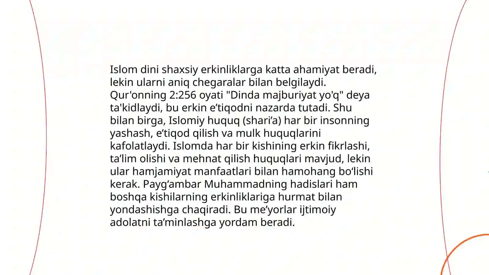 Dinshunolik fanidan mustaqil ish 4