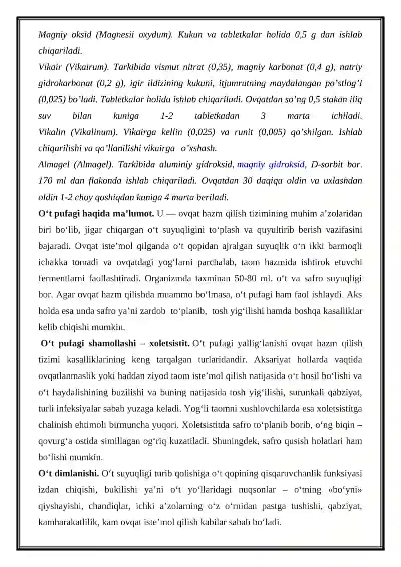 OʻT HAYDOVCHI DORI VOSITALARI 4