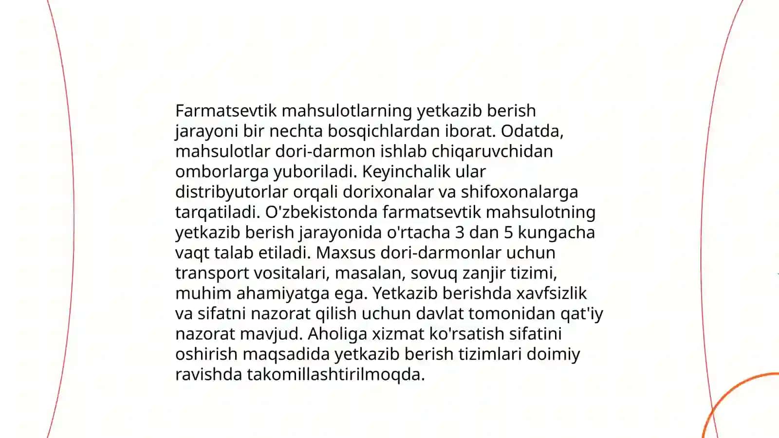 Distribyutorlik faoliyati. Farmatsevtik ombor 4