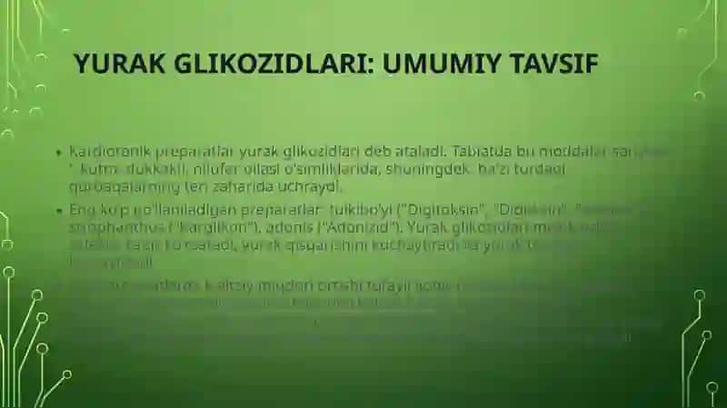 Yurakglikozidlari 4