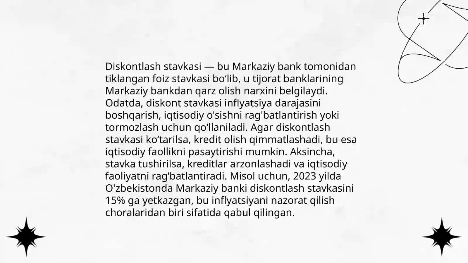 Pulning vaqt boyicha qiymati 4