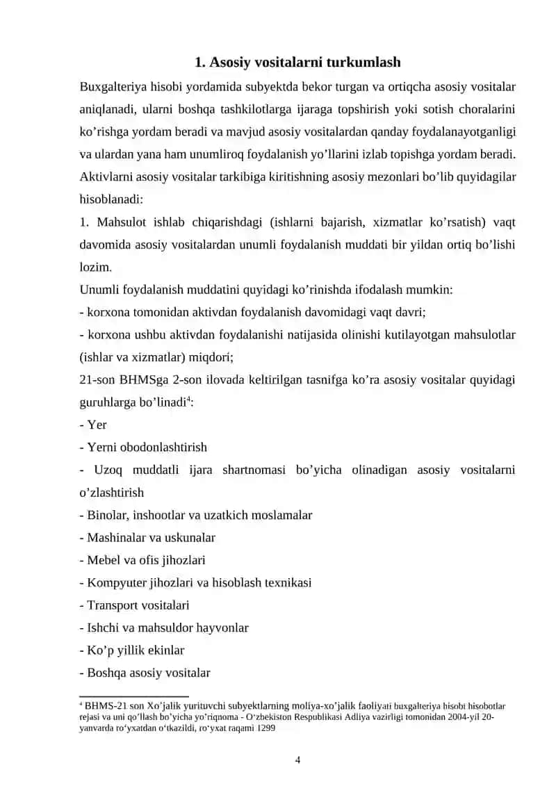 Аsоsiy vоsitаlаrni turkumlаsh 4