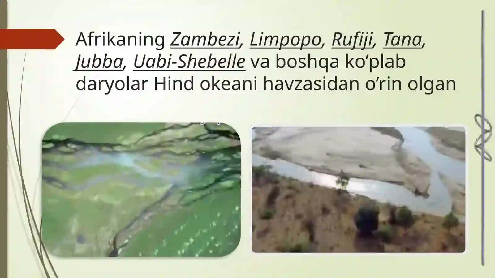 Afrika  materigi  ichki suvlari 4
