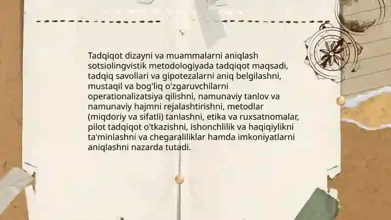 Sotsiolingvistik metodlar tayyorlash 4