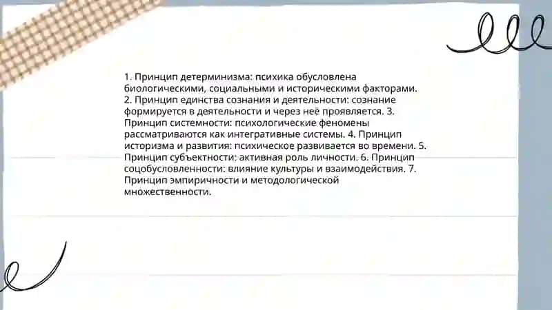 Структура и принципы современной психологии 4