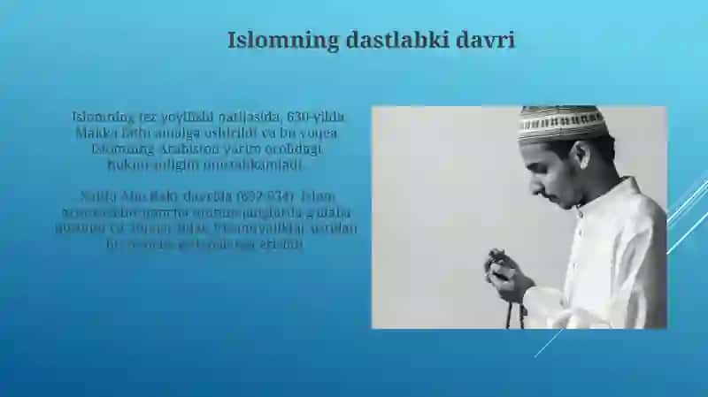 Islom dini paydo boʻlishi 4