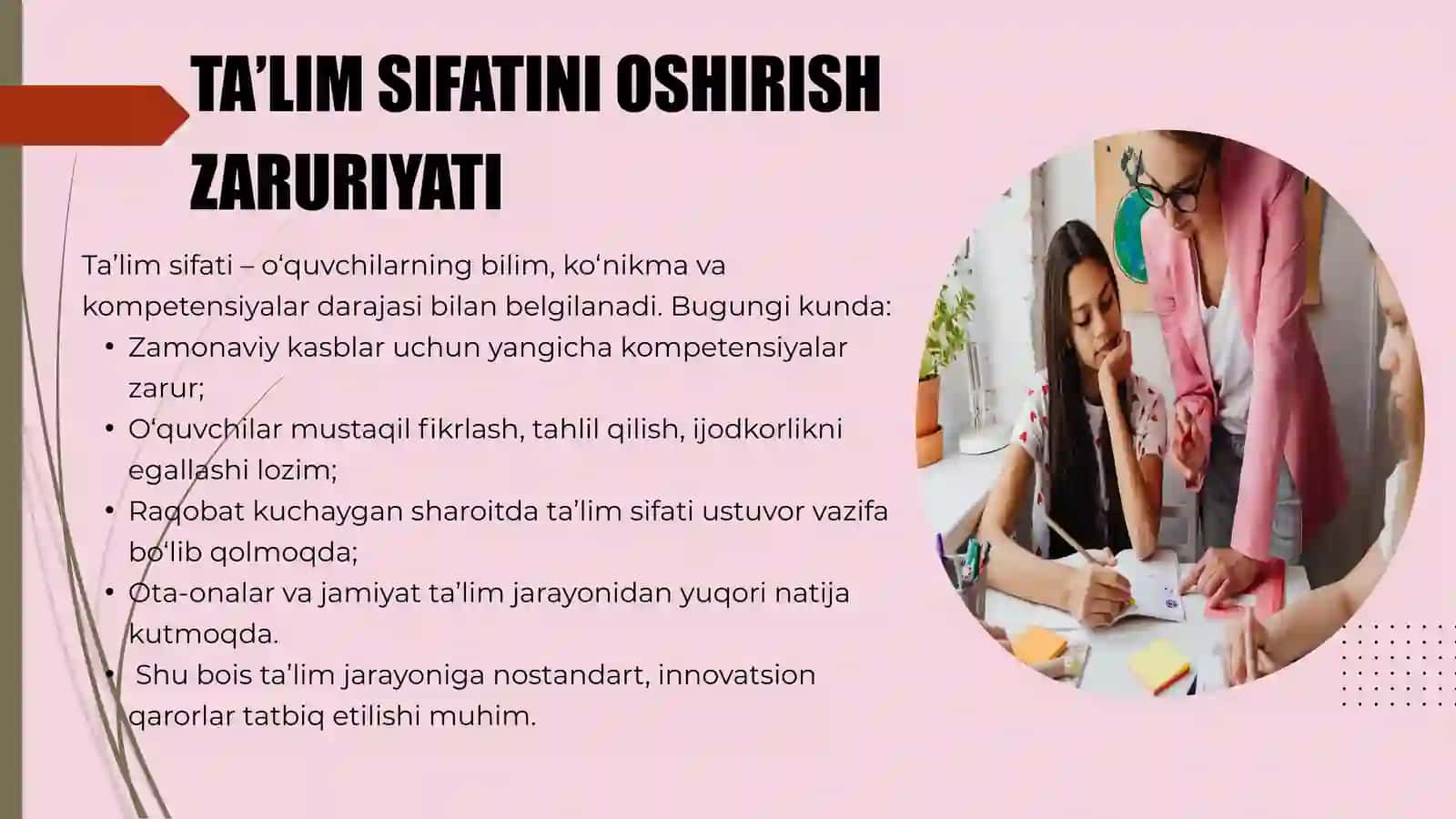 Ta'lim sifatini oshirish 4