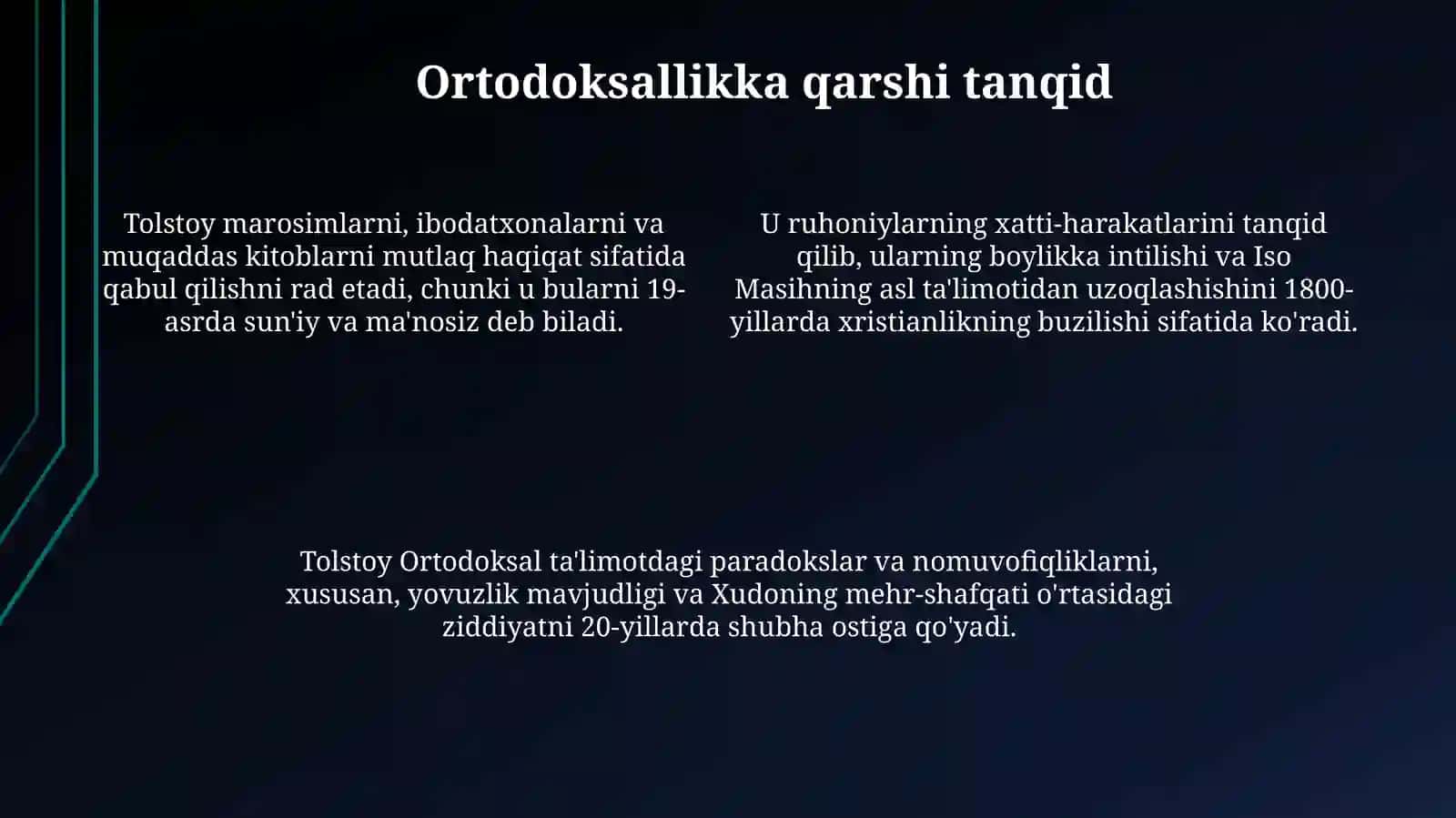 Tolstoyning "Iqrornoma" asari 4