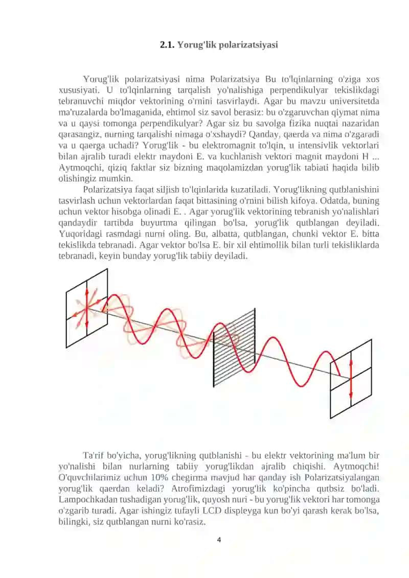 Muhit polyarizasiya turlari 4