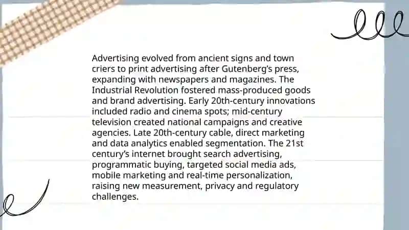 Introduction to marketing and advertising 4